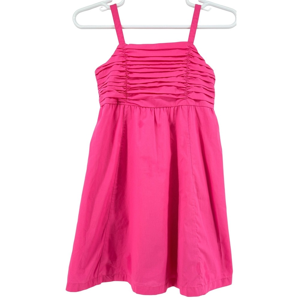 Abercrombie‎ Kids Girls XL 15/16 Pink Sundress Ruched Spaghetti Strap